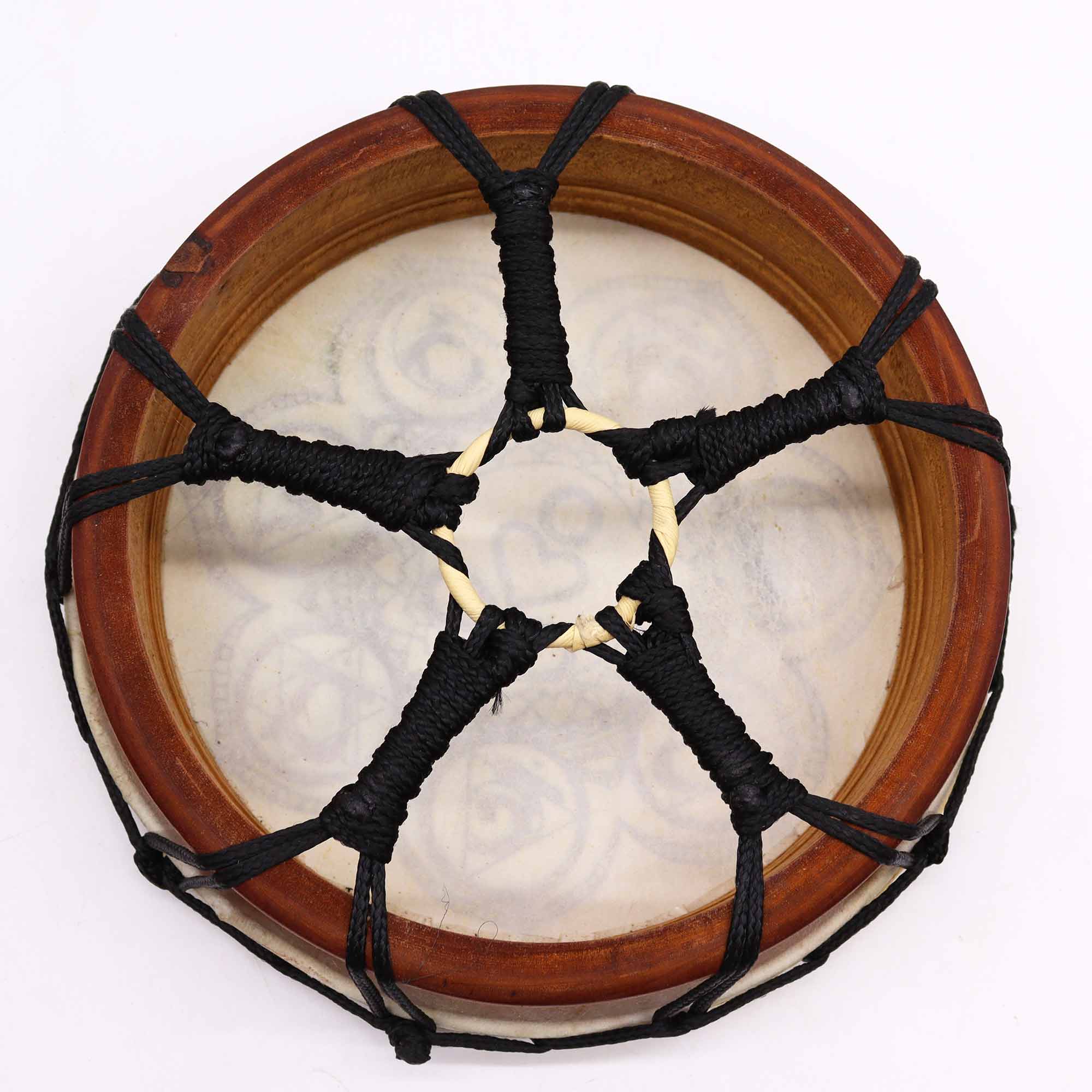 Chakra Shamanic Drum with Sticks - 10 inches