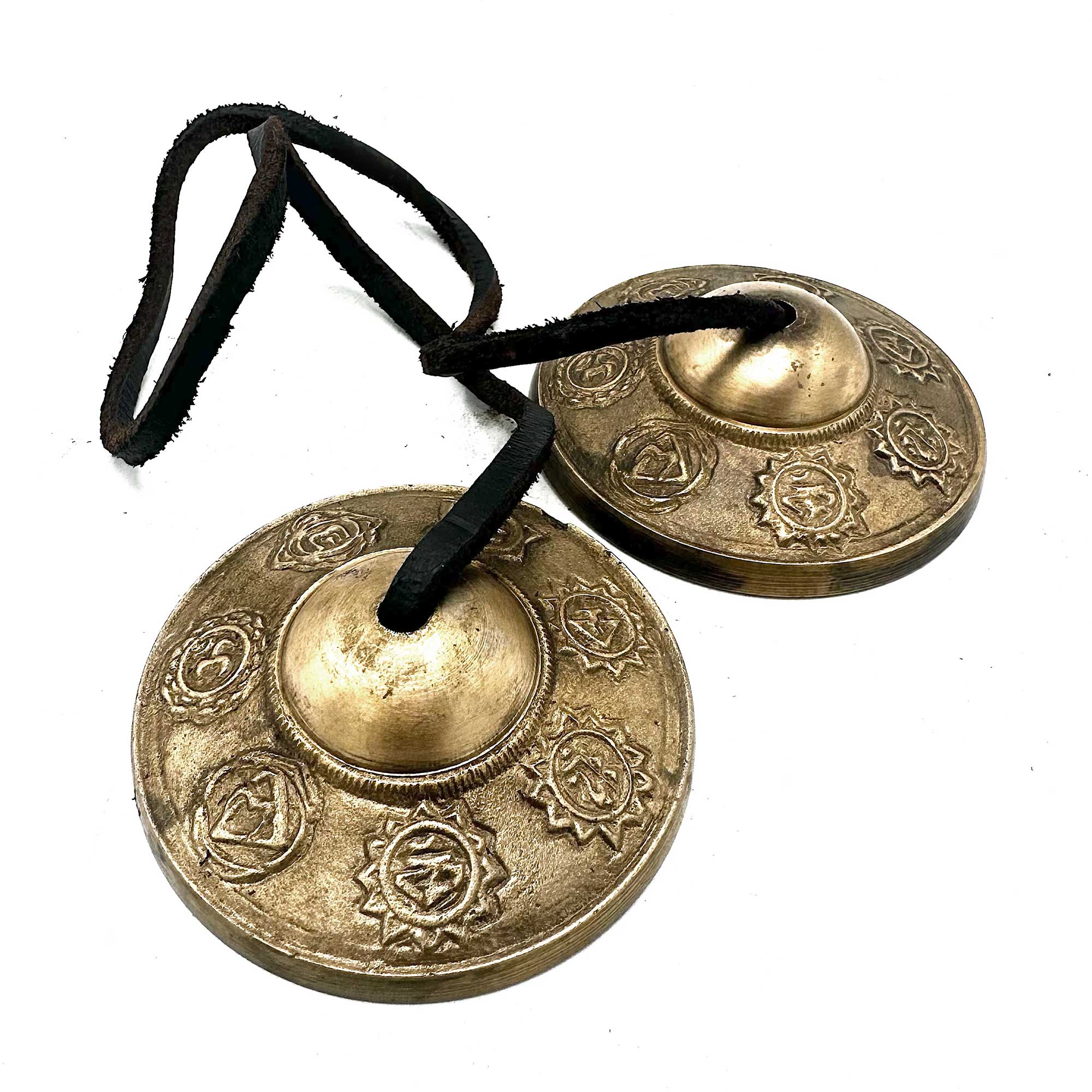 Tibetan Tingsha - Seven Charkra - approx 3inches