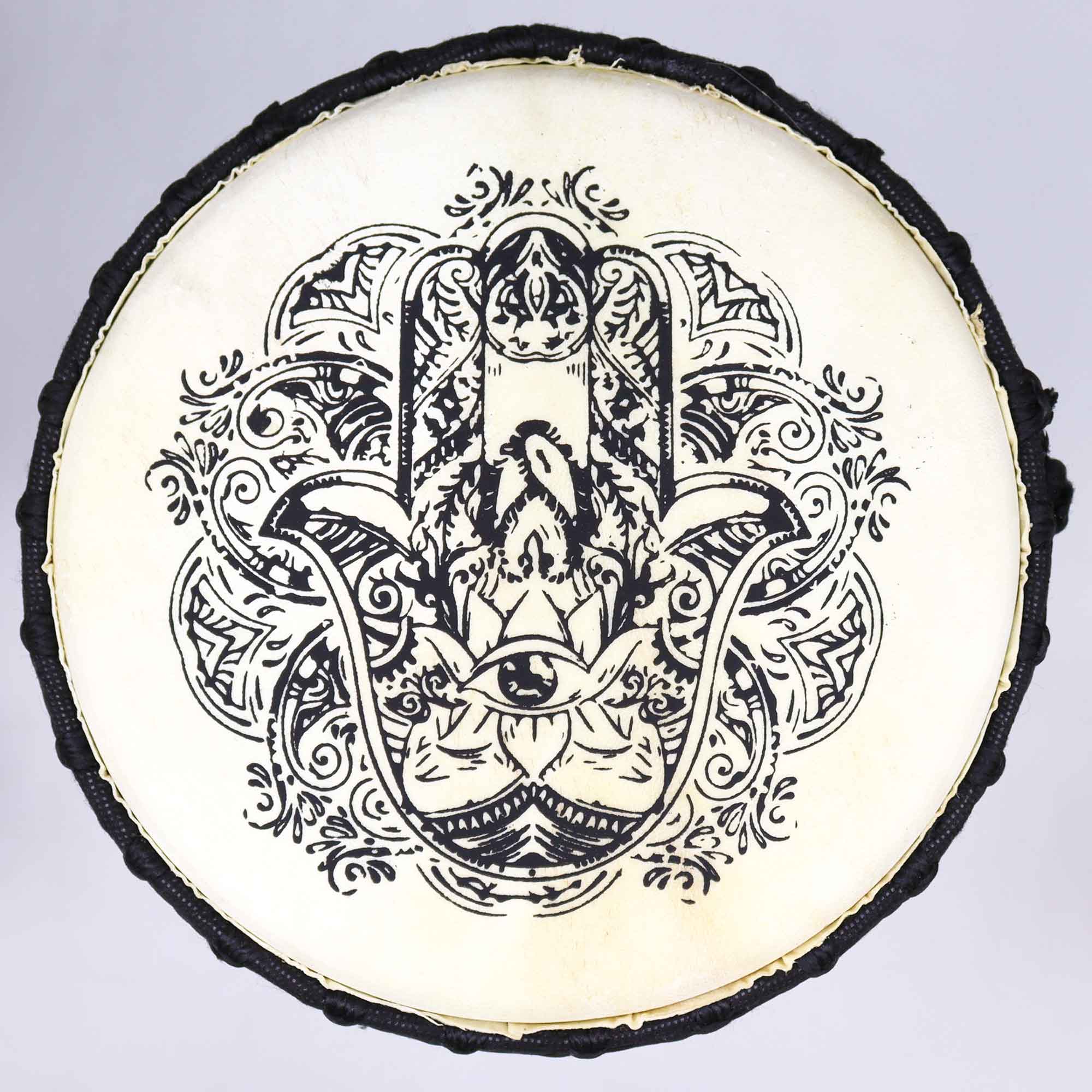 Hamsa Wide Top Djembe Drum - 20 inches
