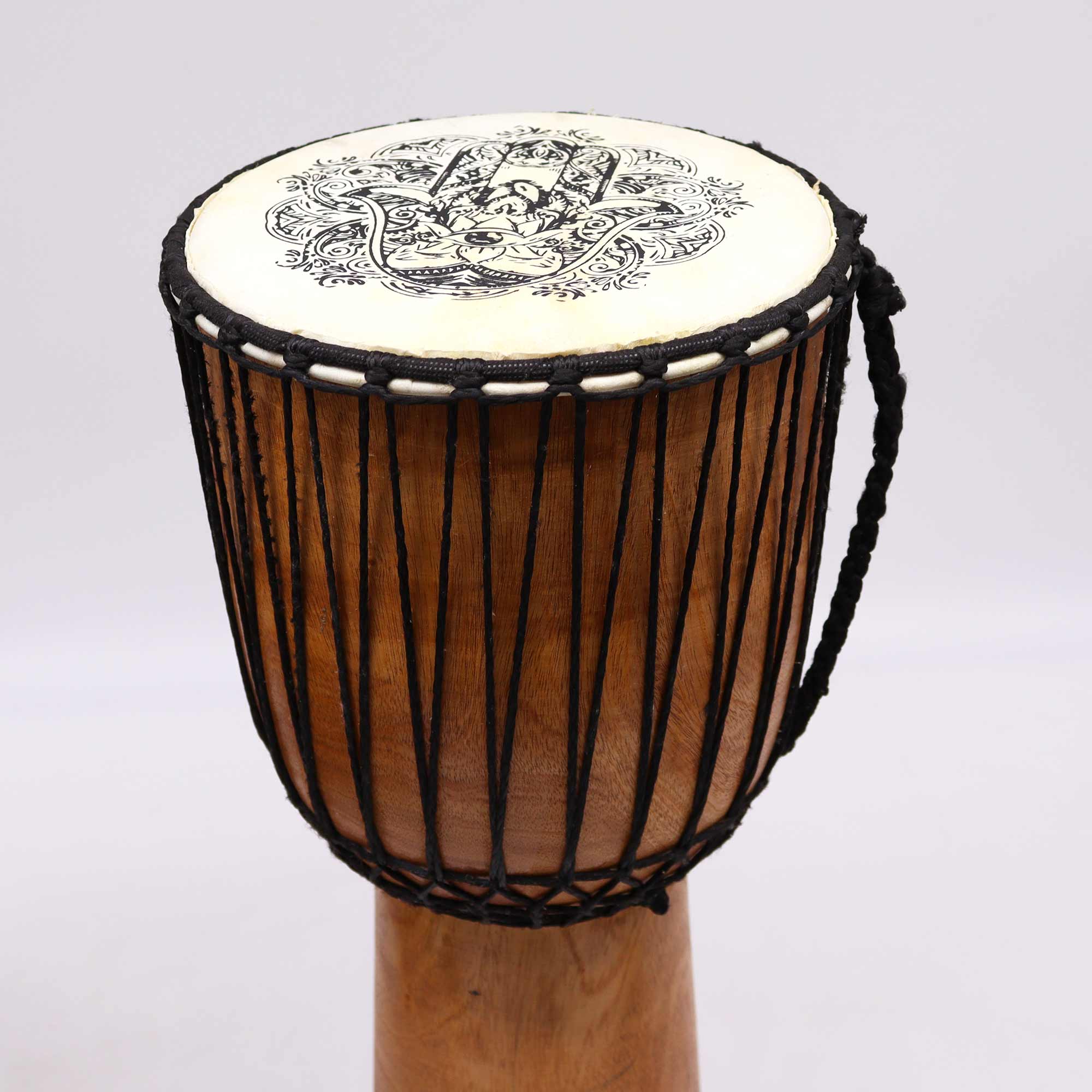 Hamsa Wide Top Djembe Drum - 20 inches
