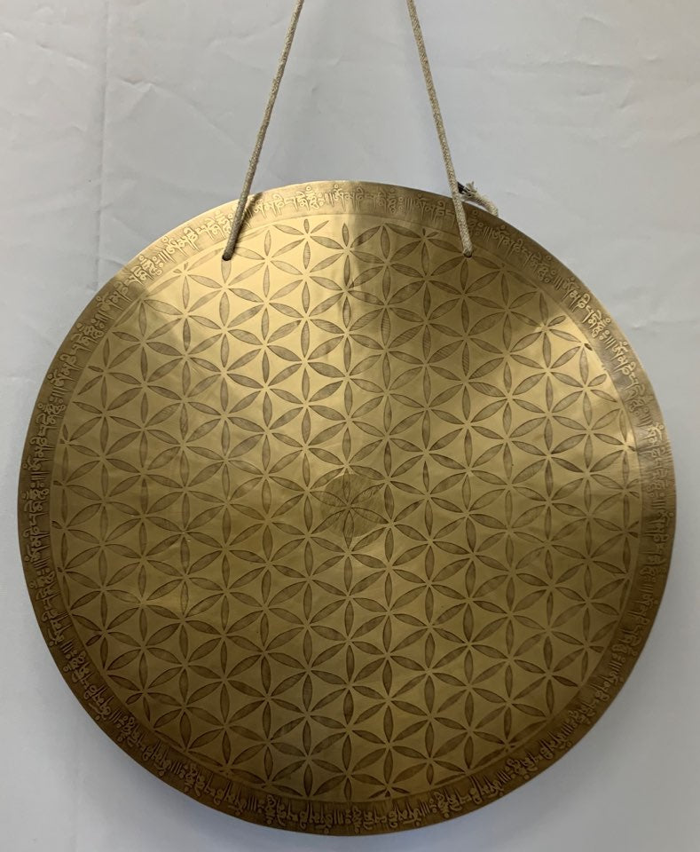 Handmade Healing Special Etching Carving Gongs sizes 18"-24"