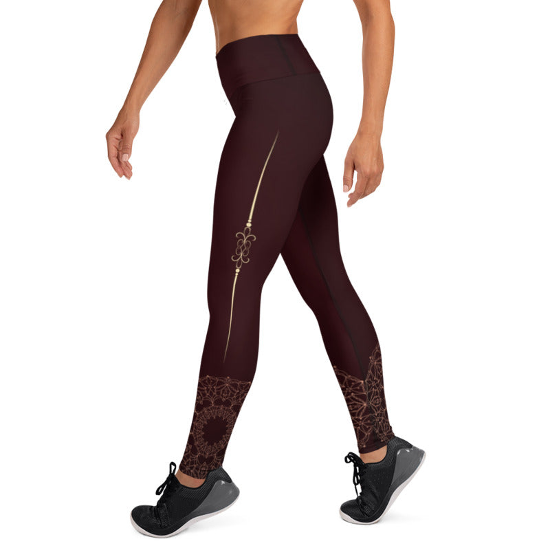 Bodhi High Waist Womens Yoga Leggings
