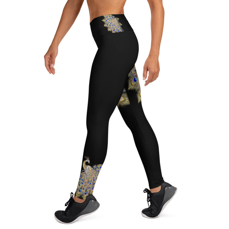 Mayurasana High Waist Womens Yoga Leggings