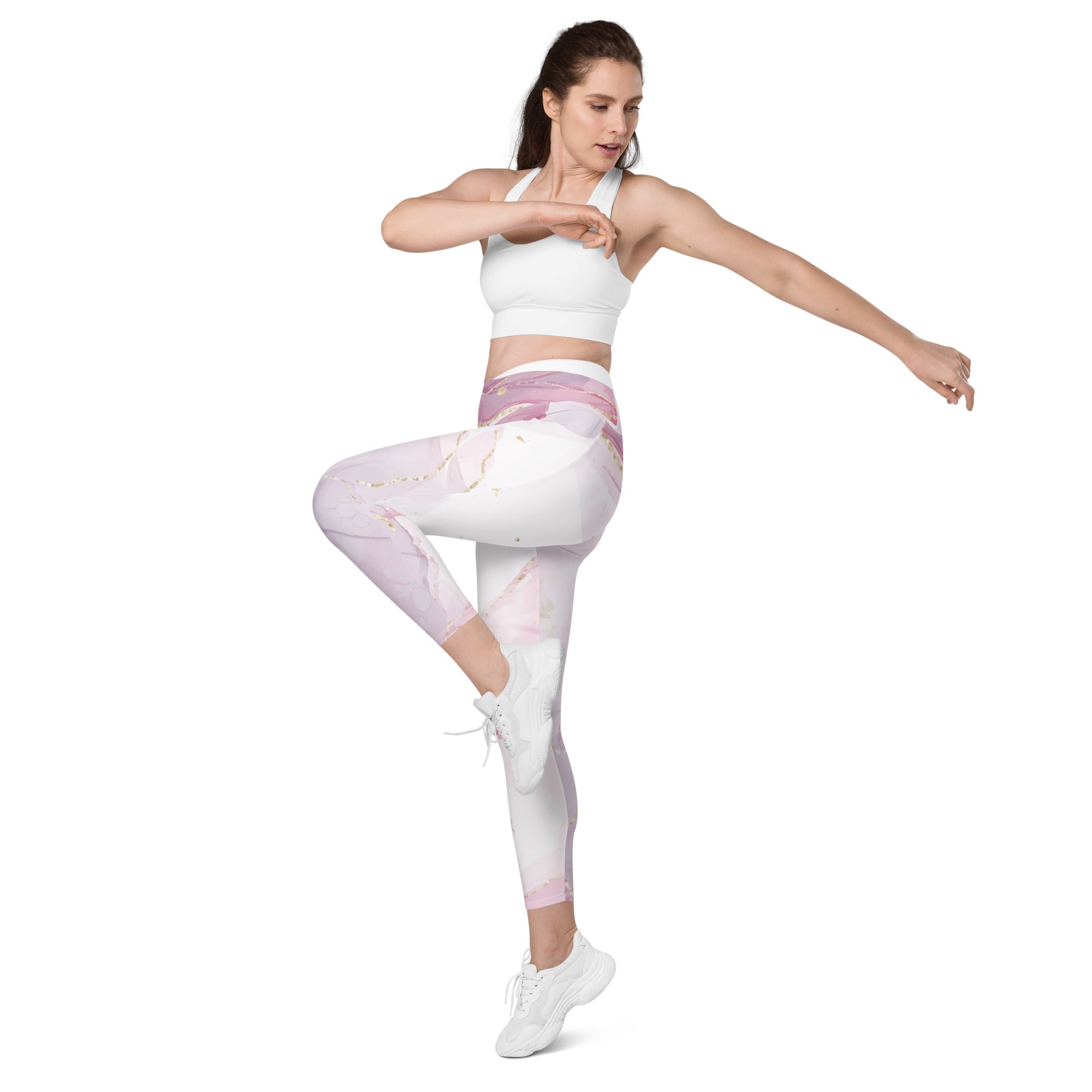 Elements Crossover leggings with pockets
