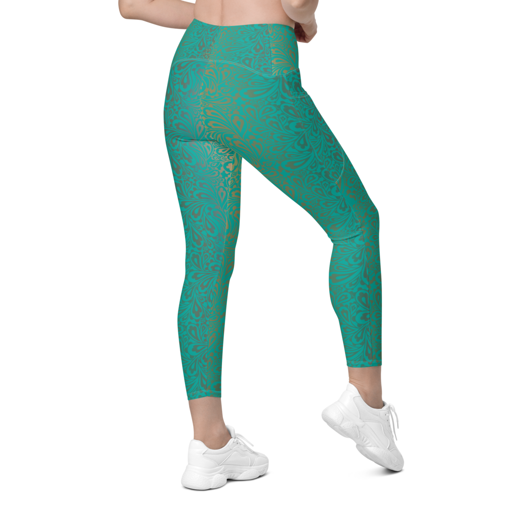 Surya Crossover leggings with pockets