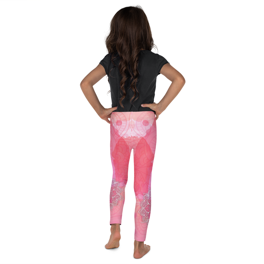 Blossom Pink Leggings For Girls