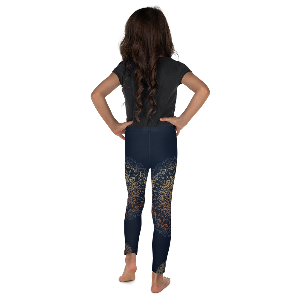Royal Blue Mandala Kid's Leggings