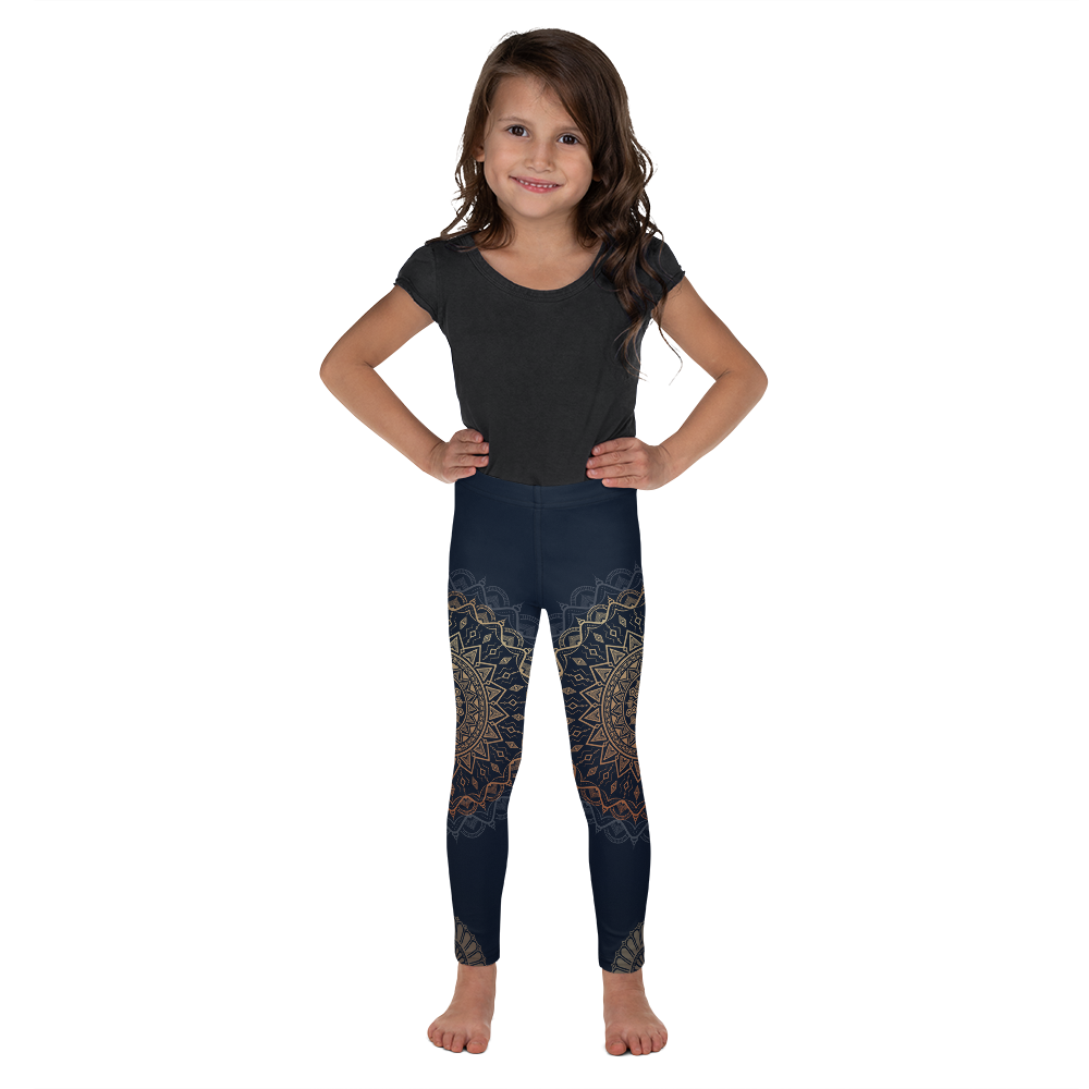 Royal Blue Mandala Kid's Leggings