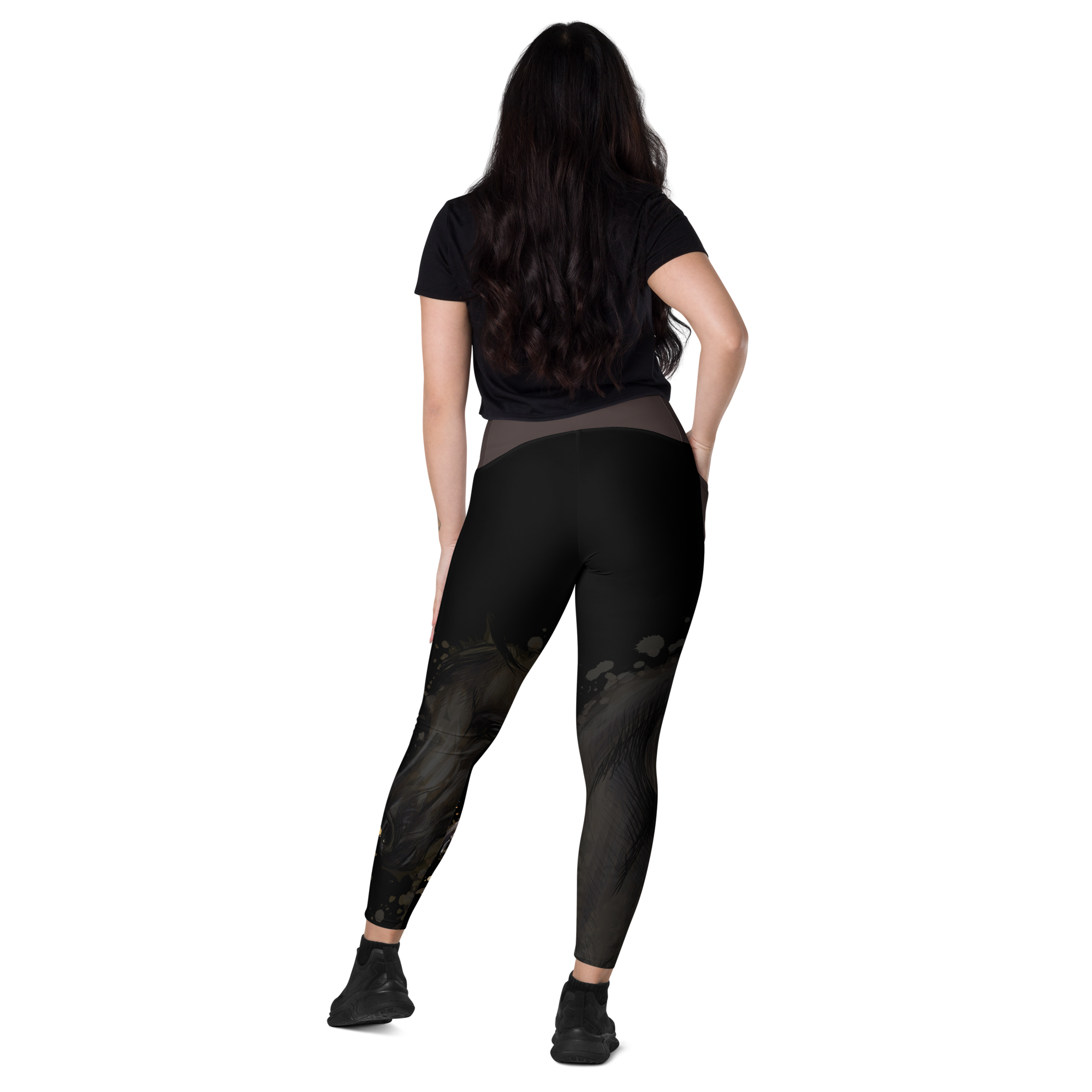 Silhouette Horse Leggings with pockets