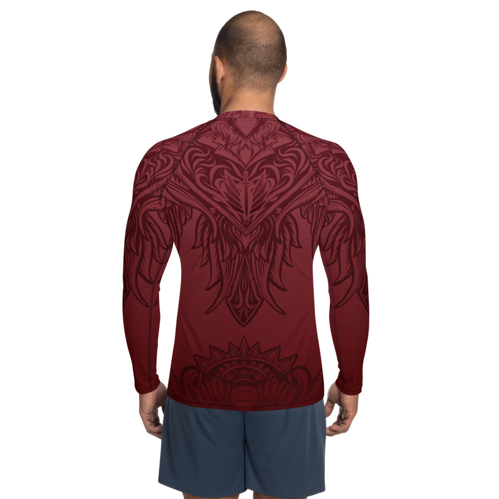 Peter Lee Thomas Celtic Red Men's Rash Guard