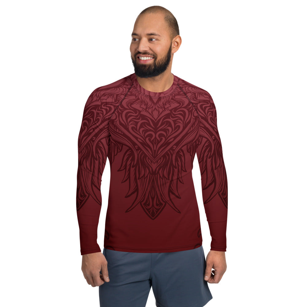 Peter Lee Thomas Celtic Red Men's Rash Guard
