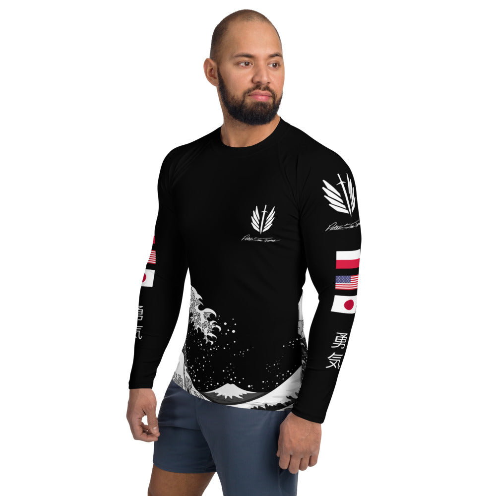 Peter Lee Thomas Edition Japanese waves Men's Rash Guard
