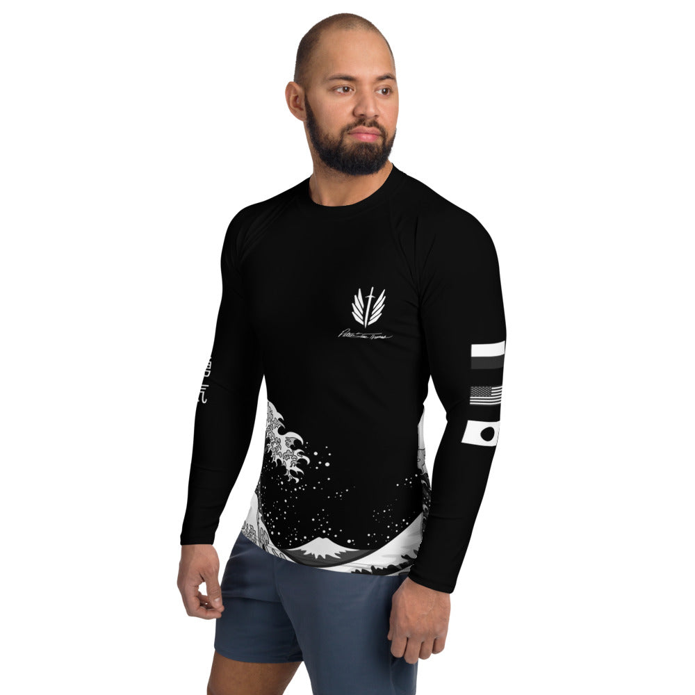 Peter Lee Thomas Edition Japanese waves V3 Men's Rash Guard