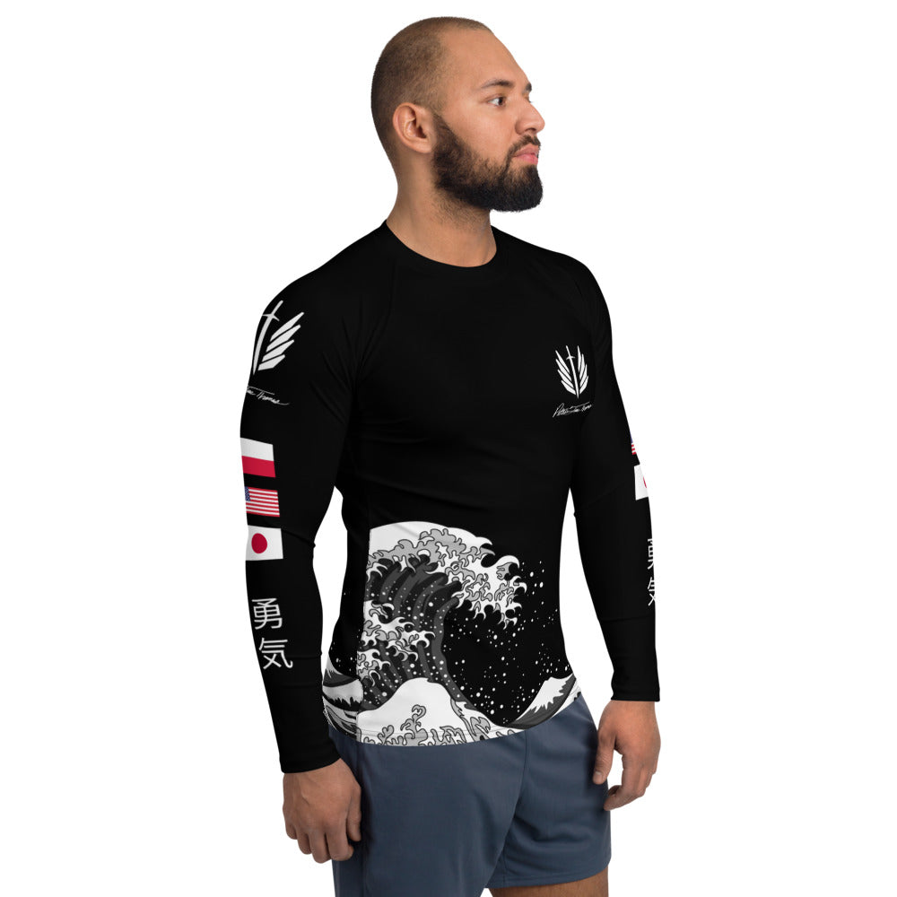 Peter Lee Thomas Edition Japanese waves Men's Rash Guard