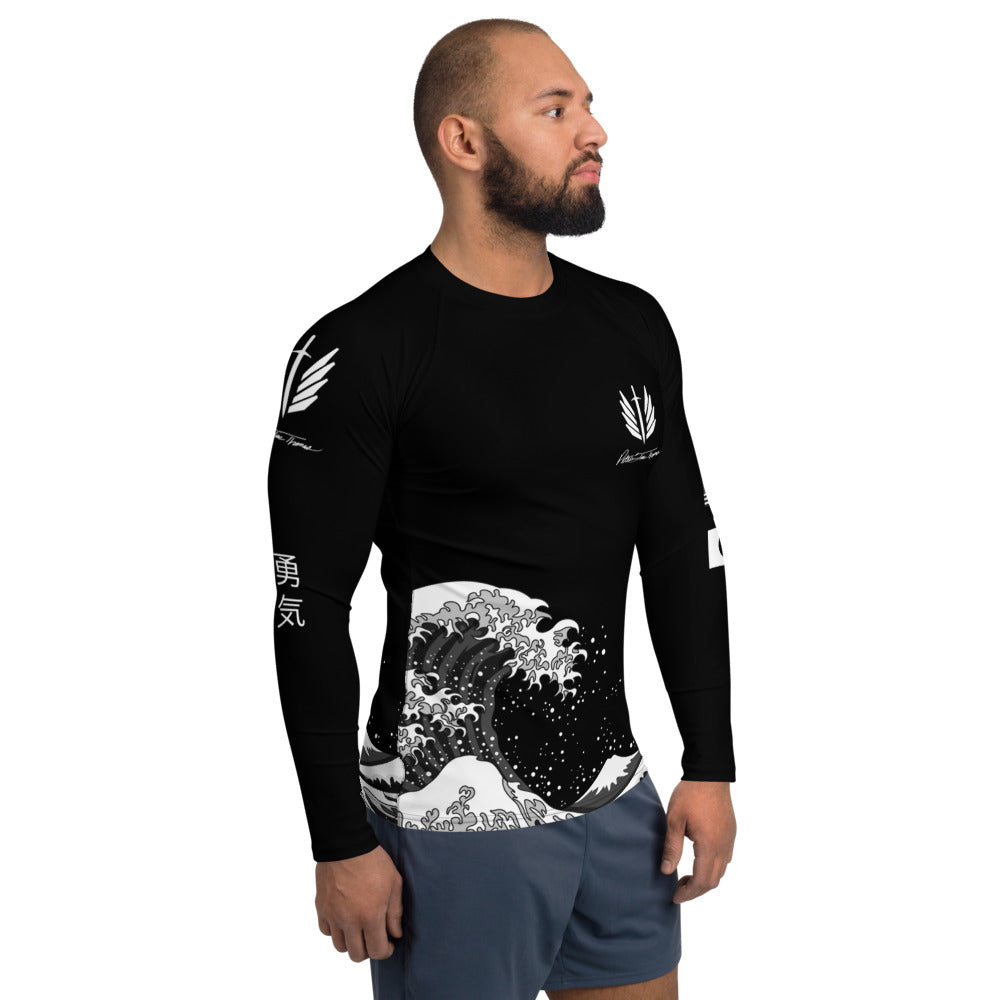 Peter Lee Thomas Edition Japanese waves V3 Men's Rash Guard