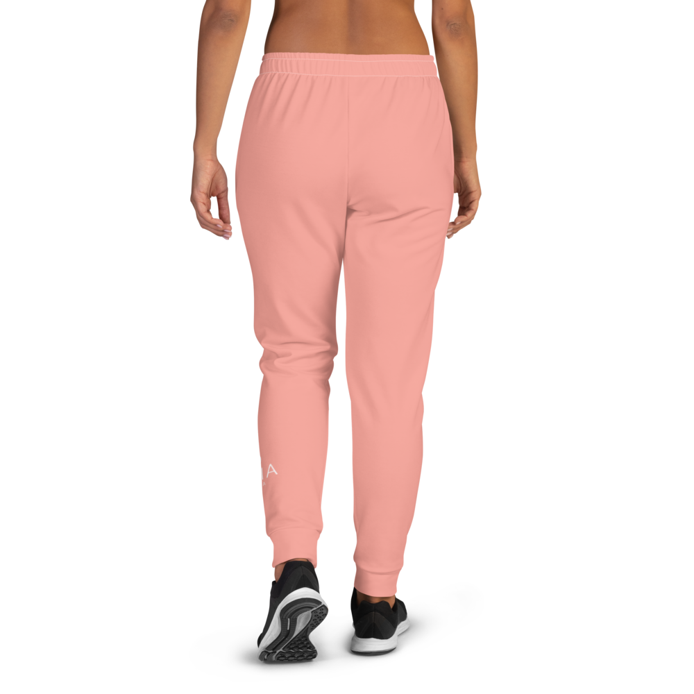 Sunia Solid Pink Women's Joggers