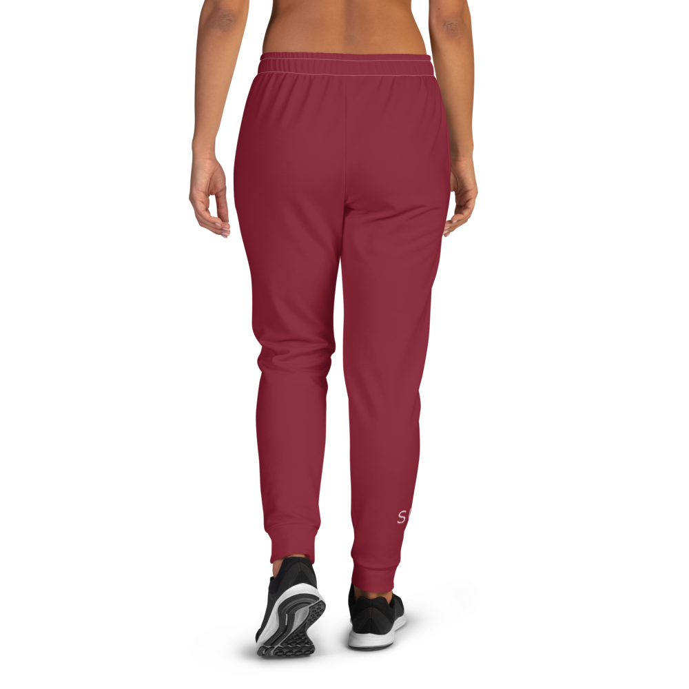 Sunia Yoga Burgundy Women's Joggers
