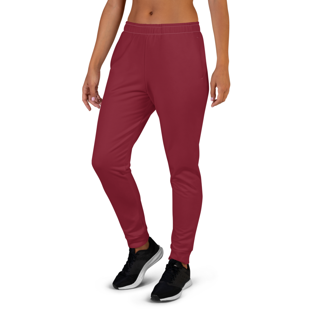 Sunia Yoga Burgundy Women's Joggers