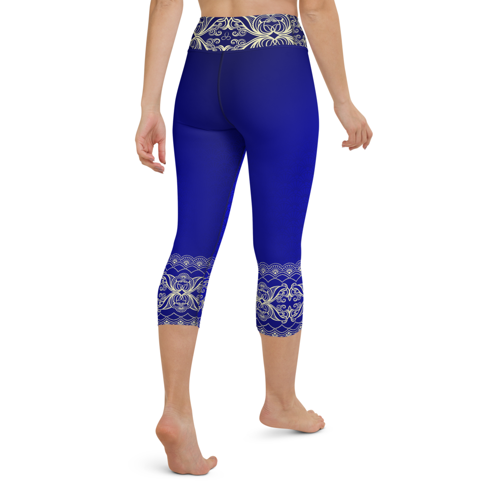 Satya High Waist Womens Yoga Capri Leggings