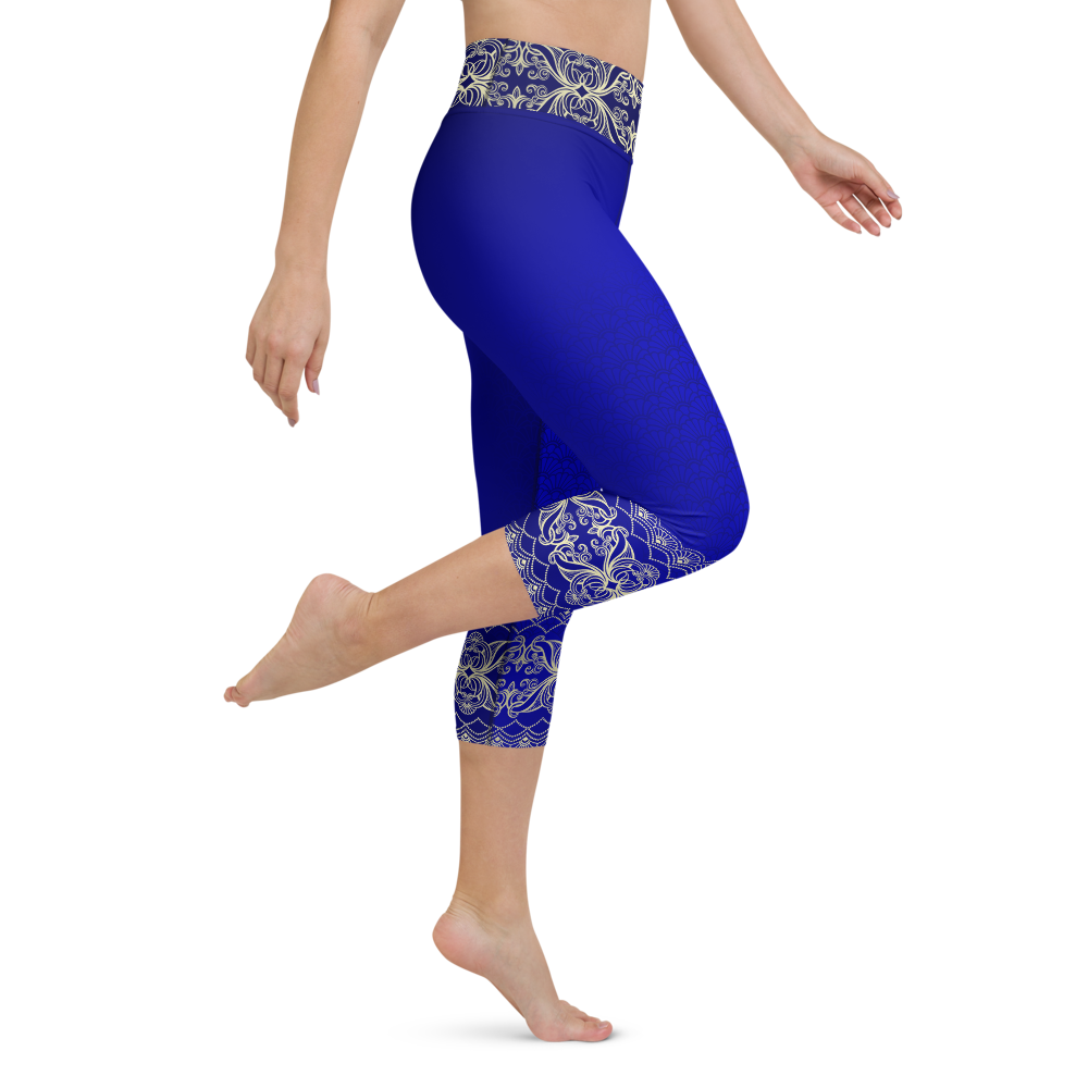 Satya High Waist Womens Yoga Capri Leggings