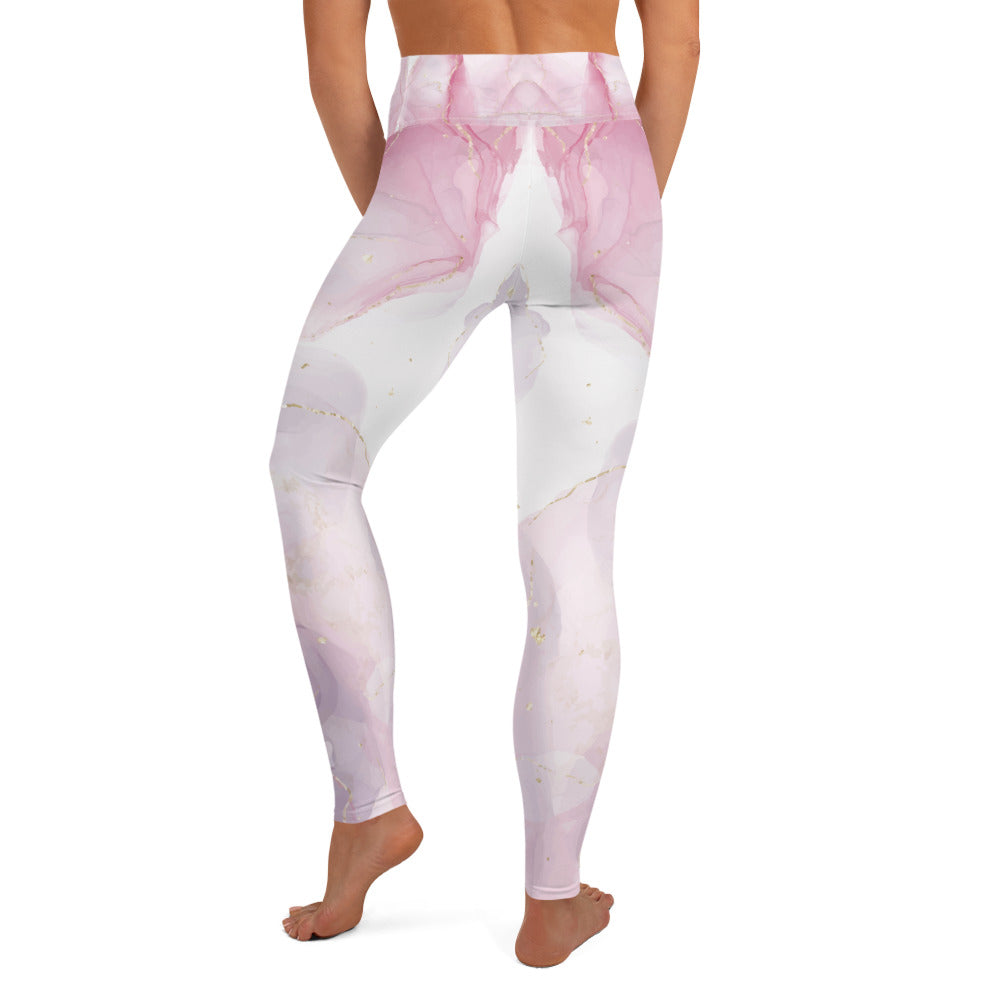 Shanti High Waist Womens Yoga Leggings