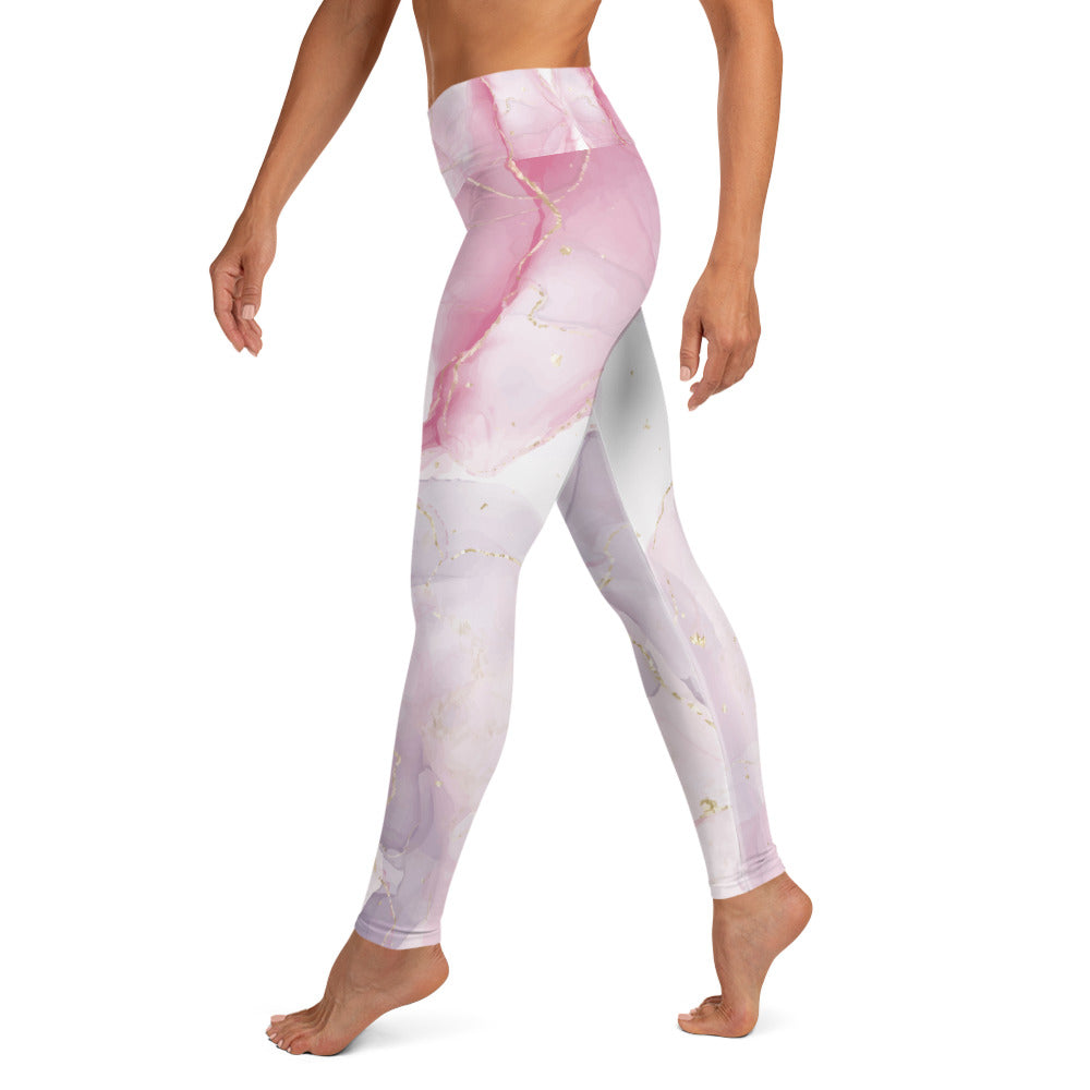 Shanti High Waist Womens Yoga Leggings