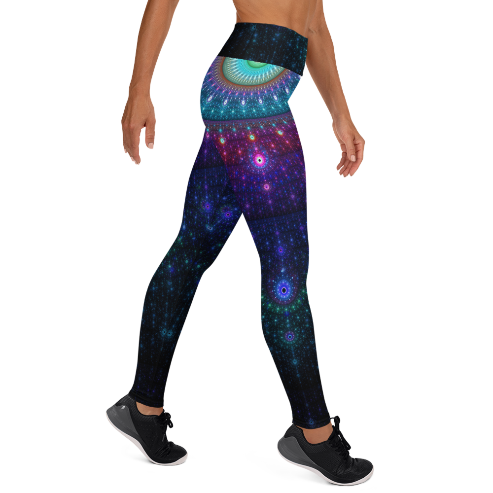 Goa Vibes High Waist Womens Yoga Leggings