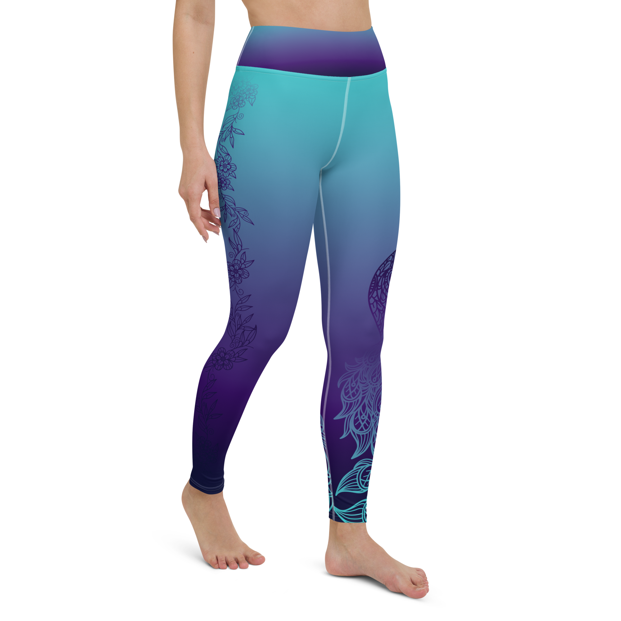 Peacock Lovers High Waist Womens Yoga Leggings