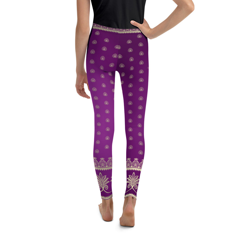 Purple Prana Youth Leggings