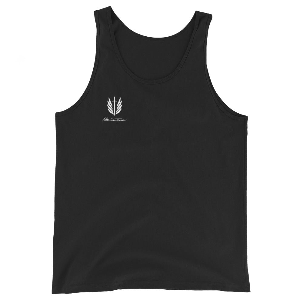 Peter Lee Thomas Black Unisex Tank Top