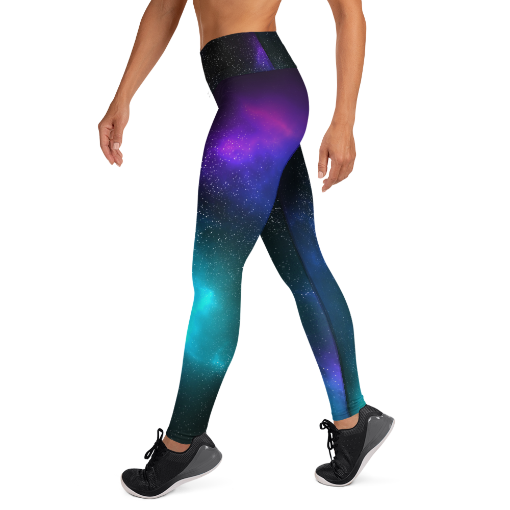 Cosmic High Waist Womens Yoga Leggings