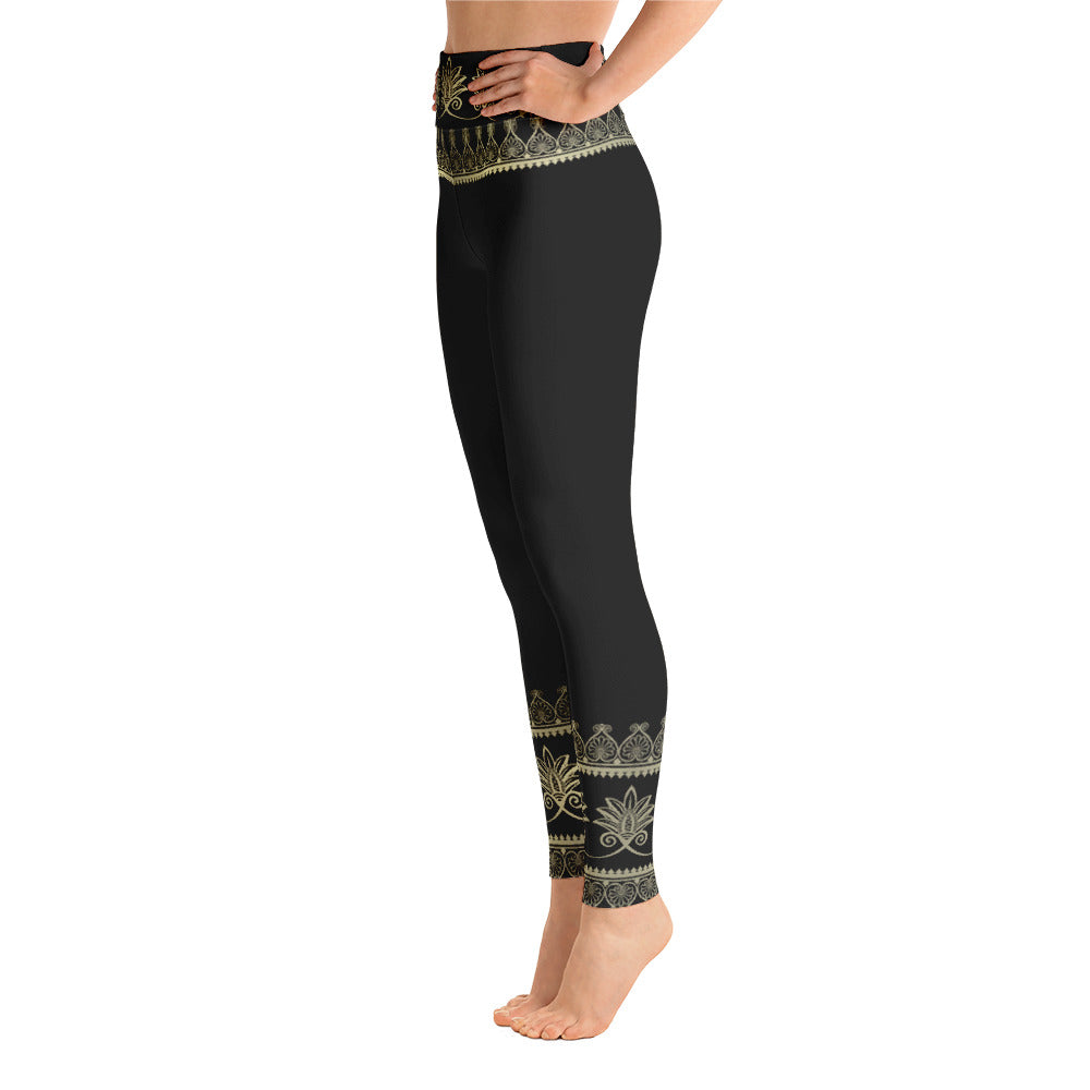 Prana (Black) High Waist Womens Yoga Leggings