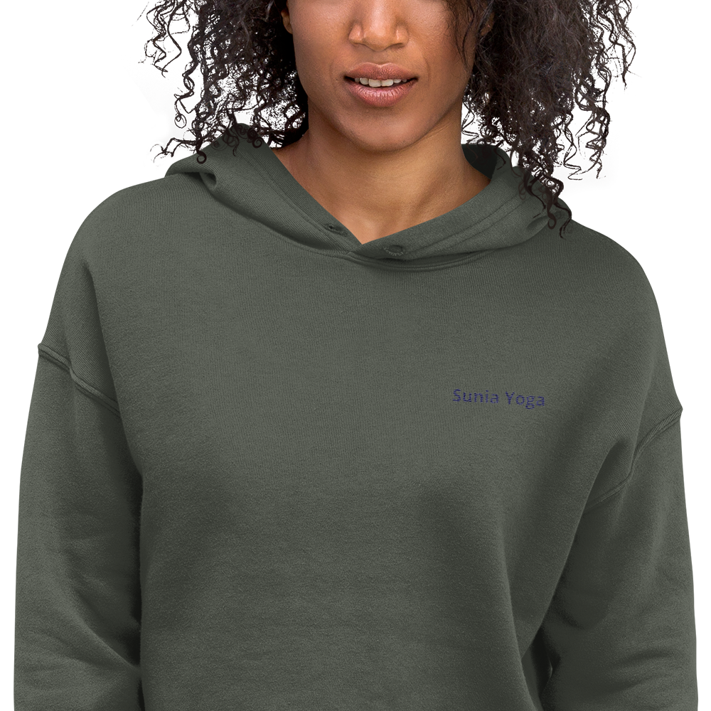 Sunia Yoga Womens Crop Hoodie