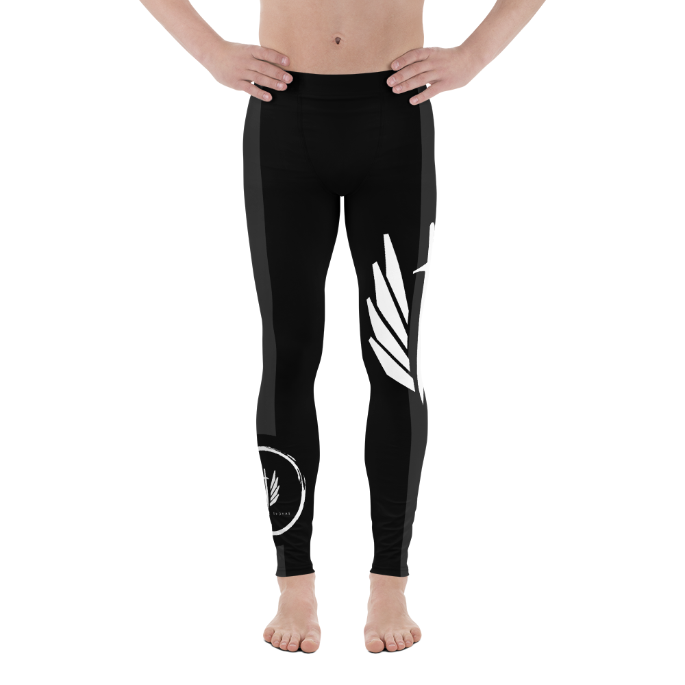 Peter Lee Thomas Black Men's Leggings