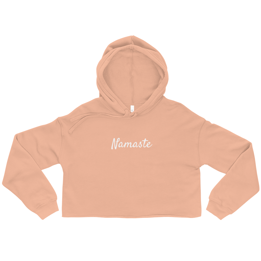 Namaste Crop Hoodie
