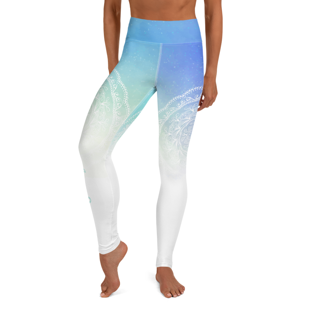 Namaste Gradient High Waist Womens Yoga Leggings