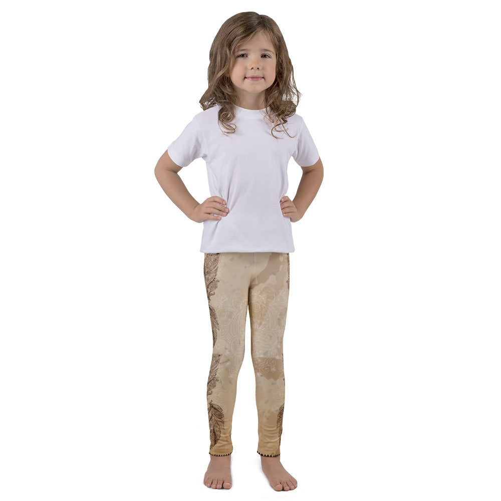 Vidya Brown Leggings for Girls