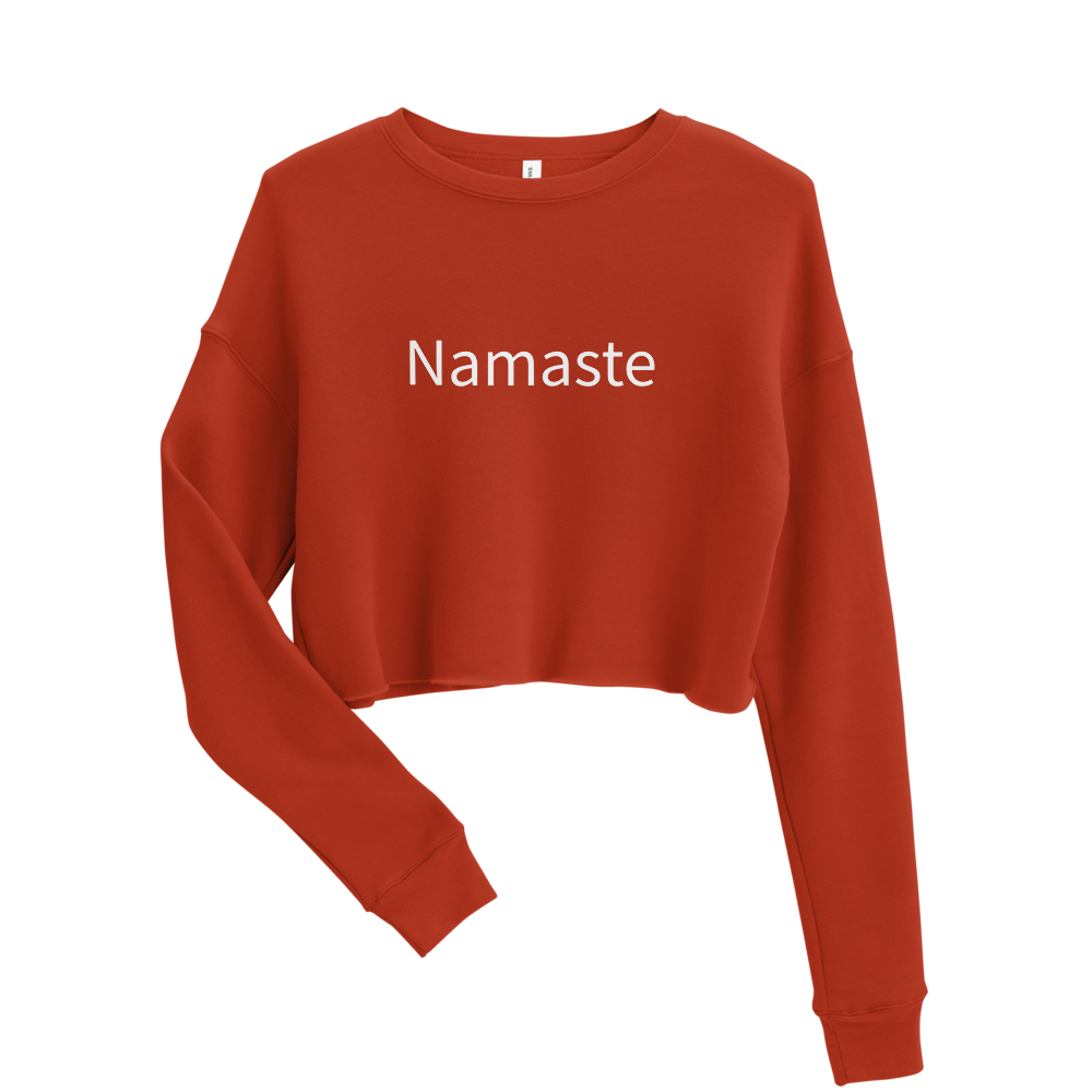 Namaste Crop Sweatshirt