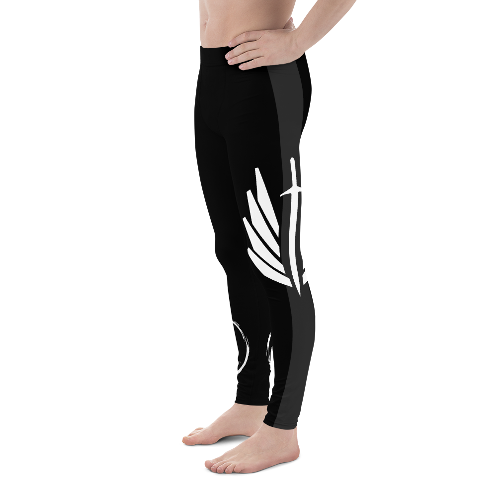 Peter Lee Thomas Black Men's Leggings