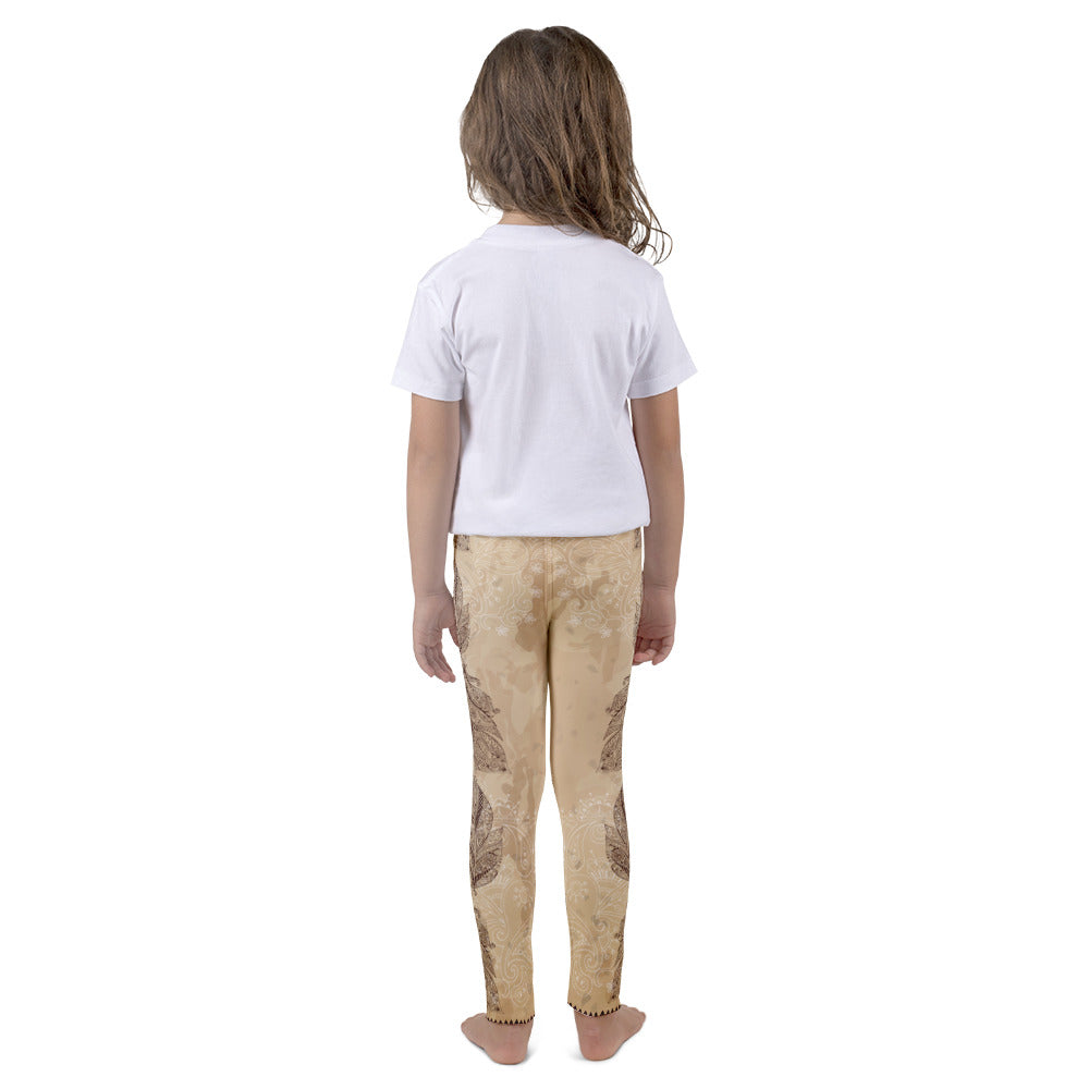 Vidya Brown Leggings for Girls
