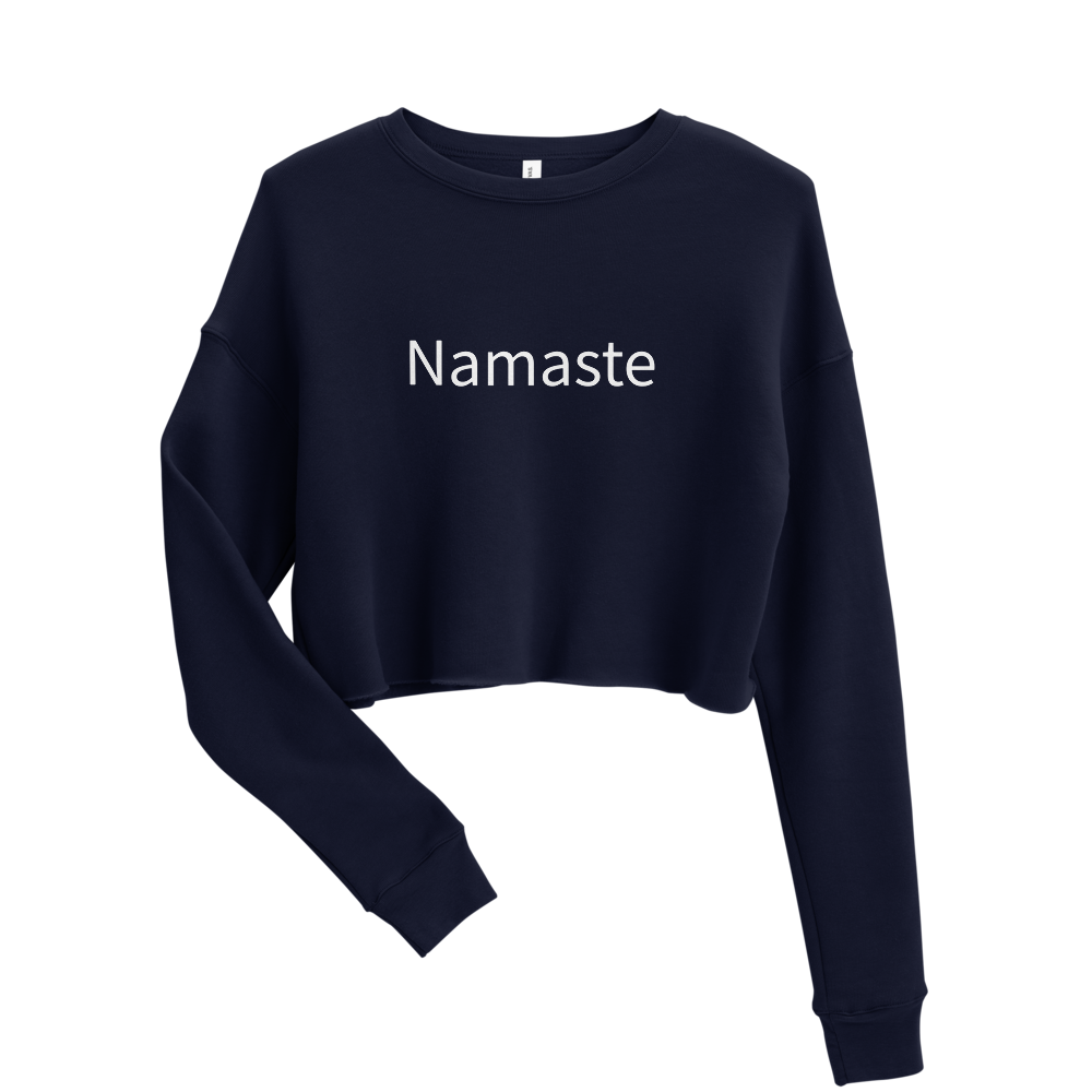 Namaste Crop Sweatshirt