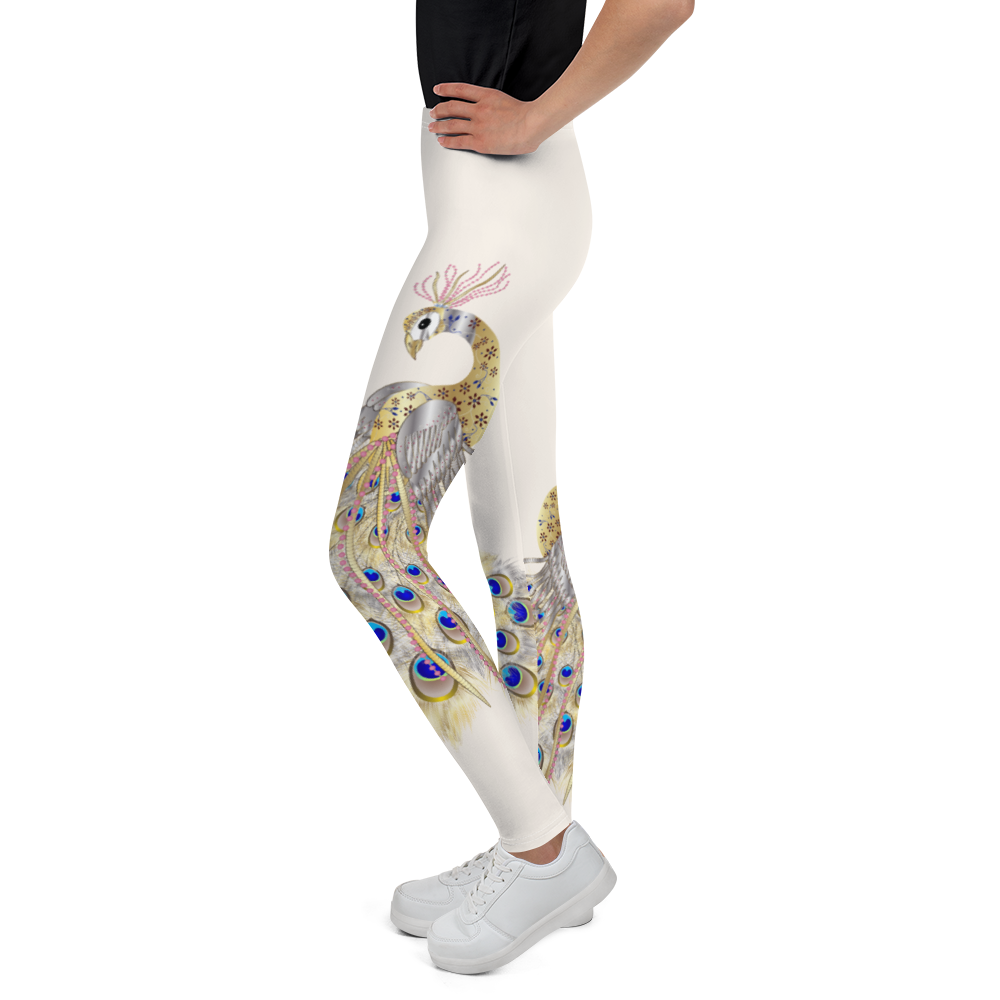 Peacock Youth Leggings
