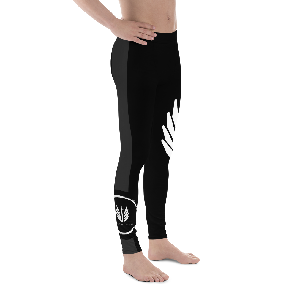 Peter Lee Thomas Black Men's Leggings