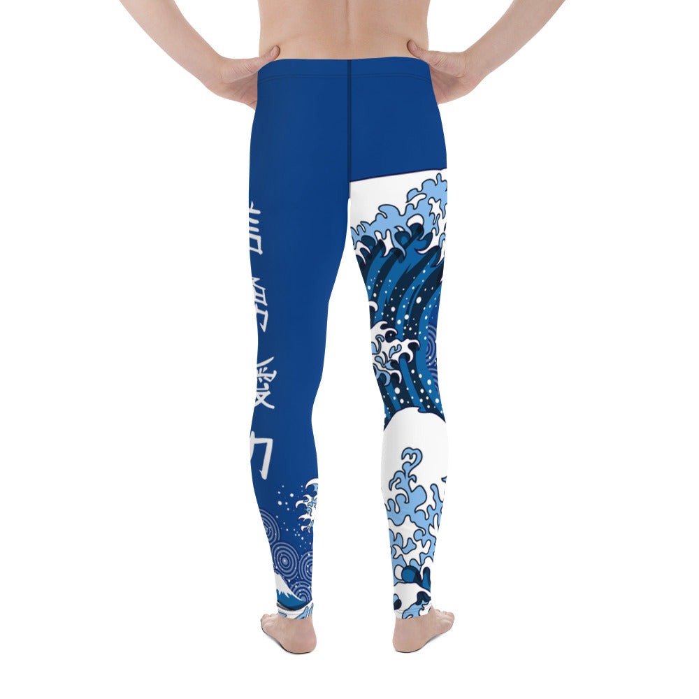 Japanese Raging Waves Men's Leggings