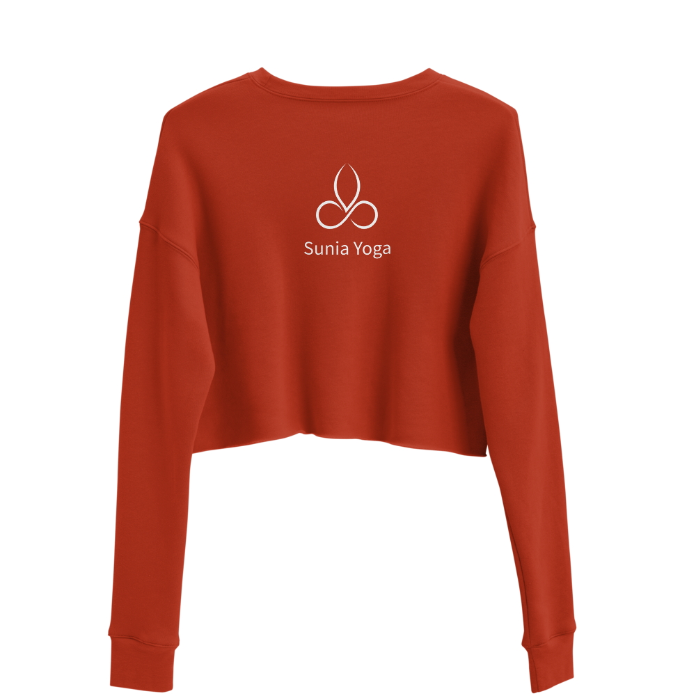 Namaste Crop Sweatshirt