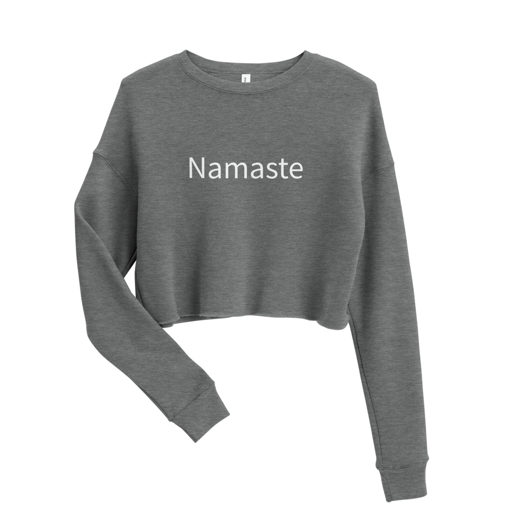 Namaste Crop Sweatshirt