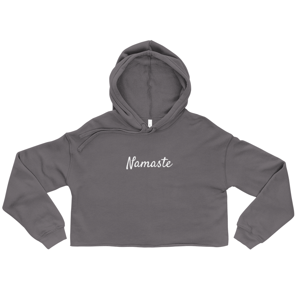 Namaste Crop Hoodie