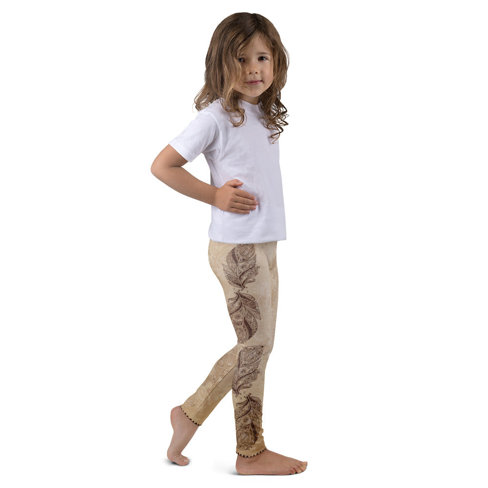 Vidya Brown Leggings for Girls