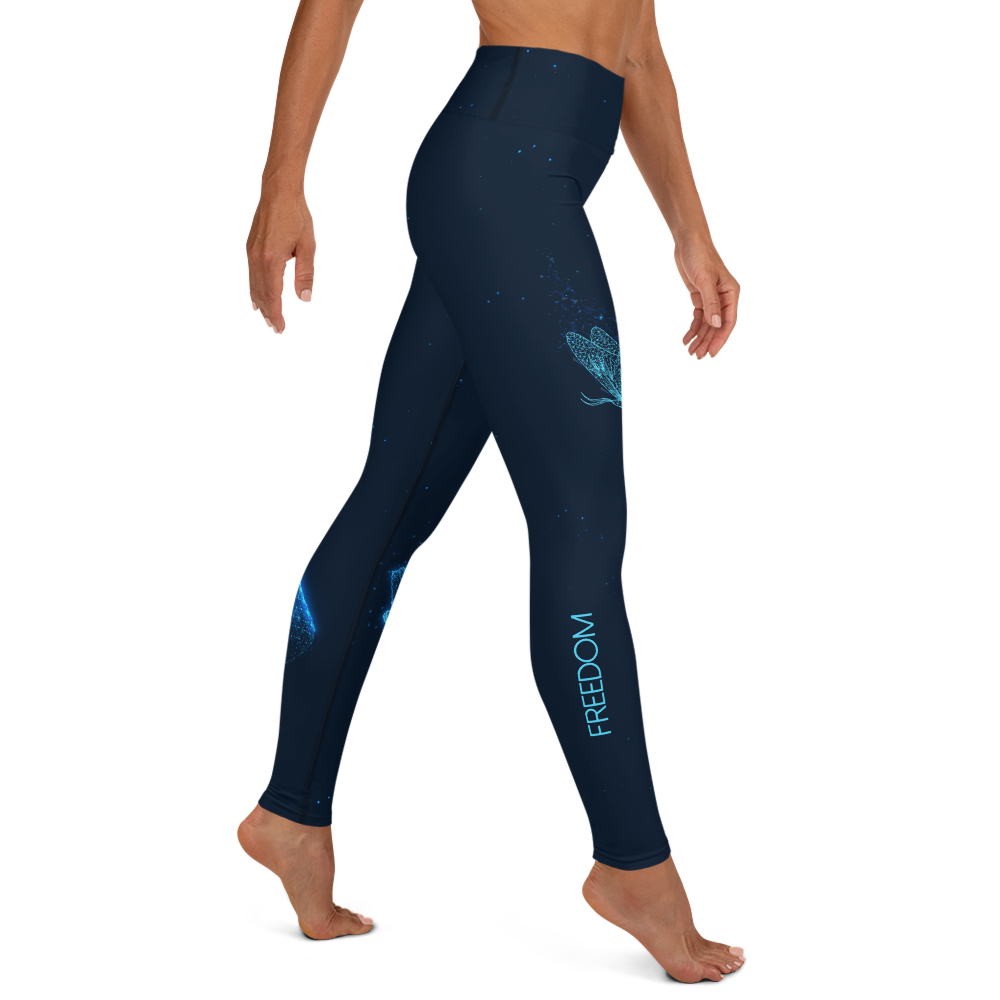 Freedom High Waist Womens Yoga Leggings