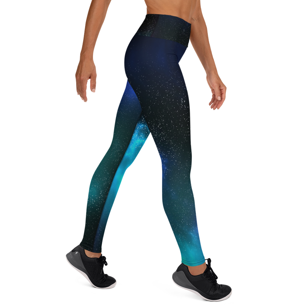 Cosmic High Waist Womens Yoga Leggings
